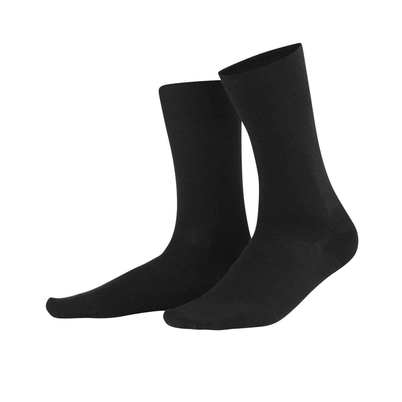 Living Crafts Damen/Herren Socken Danilo, schwarz