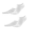 Living Crafts 2er Pack Damen-Sneakersocken, weiß