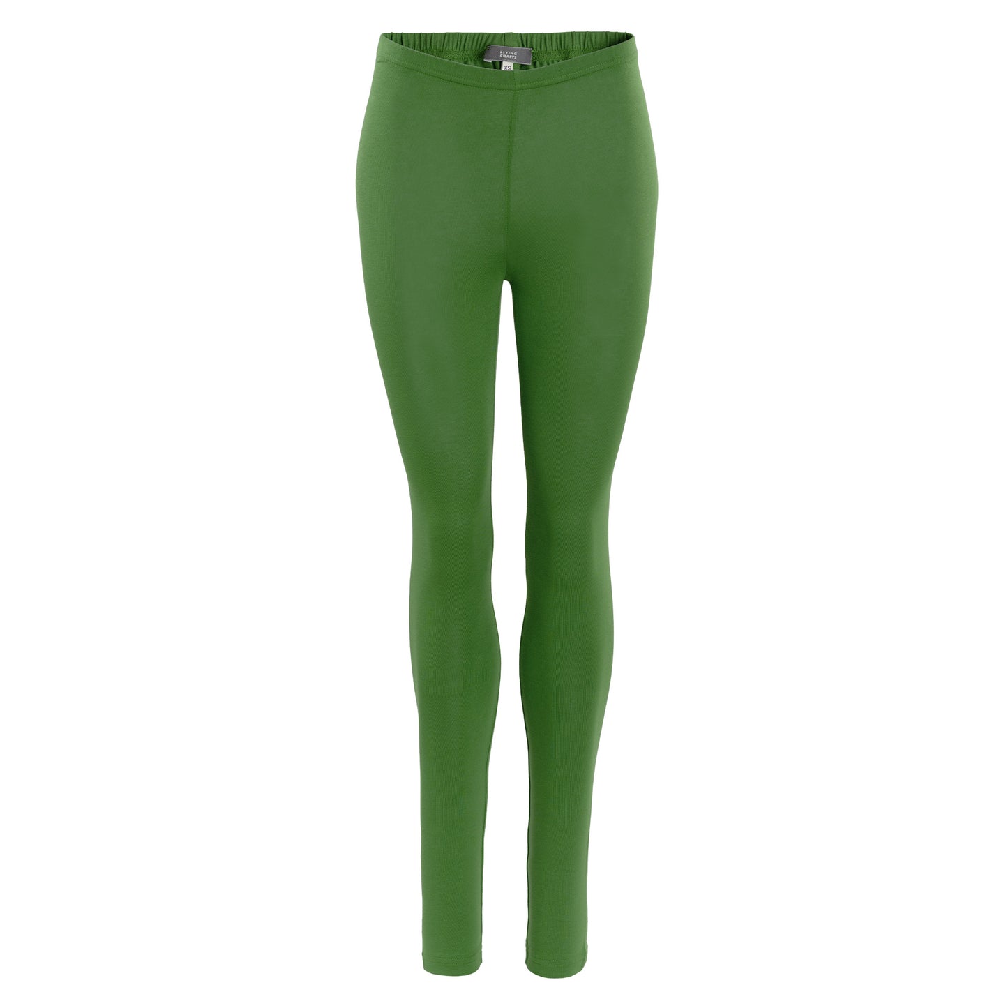 Living Crafts Damen Leggings Annedore lang, dark moss