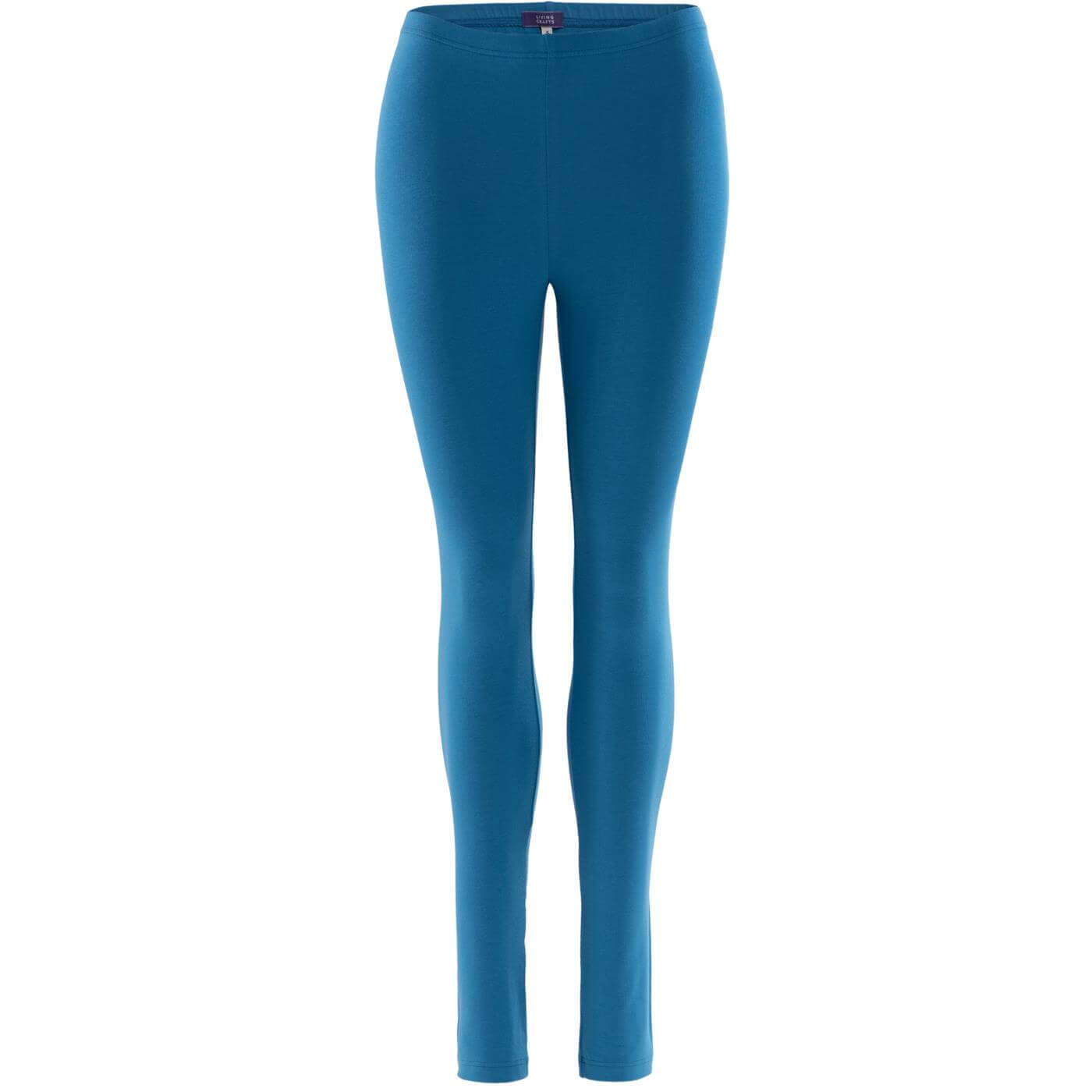 Living Crafts Damen Leggings Annedore lang, retro blue