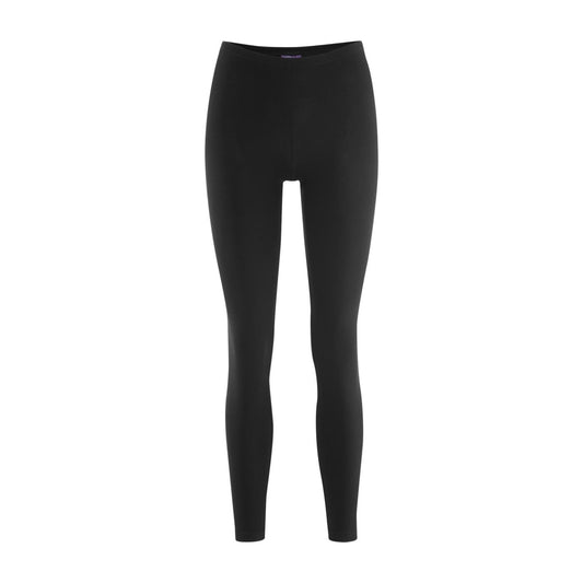 Living Crafts Damen Leggings Annedore lang, schwarz