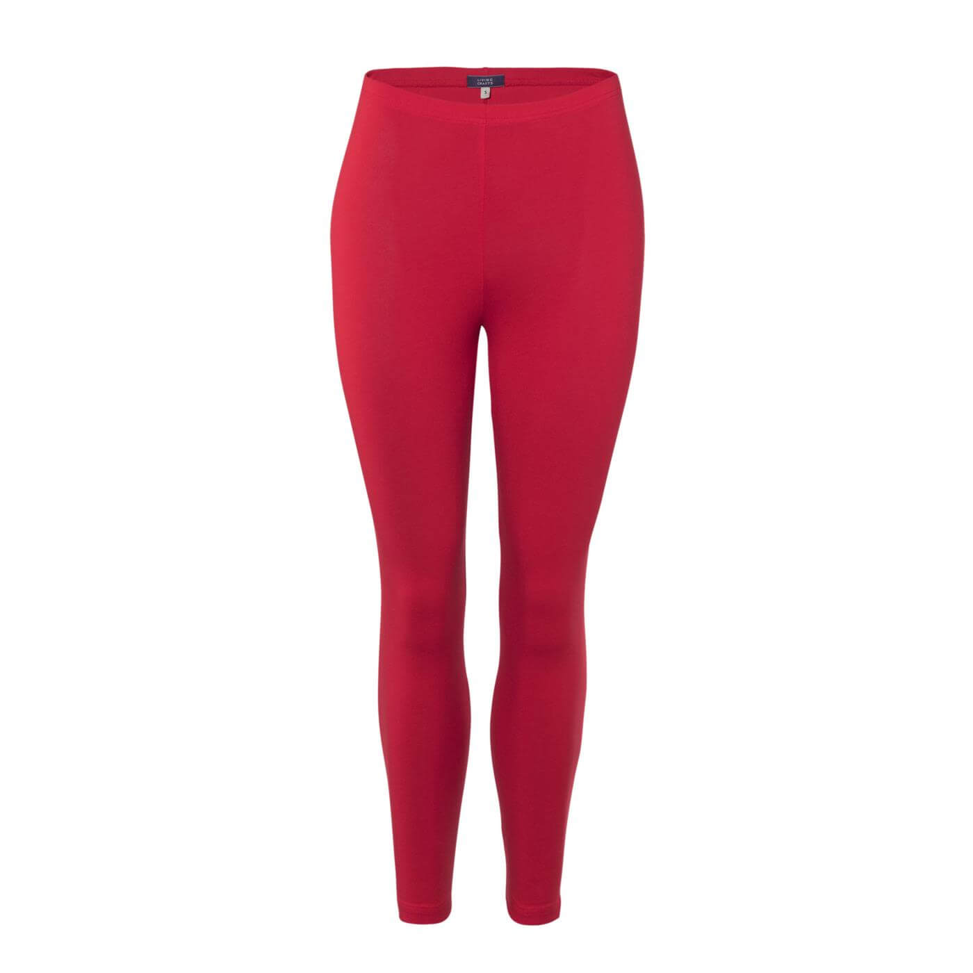 Living Crafts Damen 7/8-Leggings Clara, true red