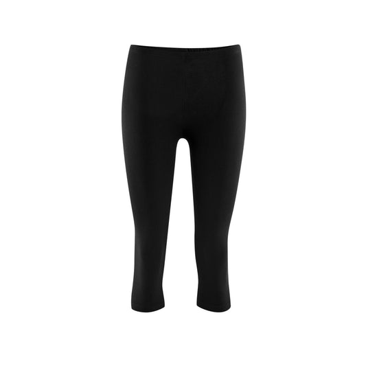 Living Crafts Damen 3/4-Leggings Ellen, schwarz