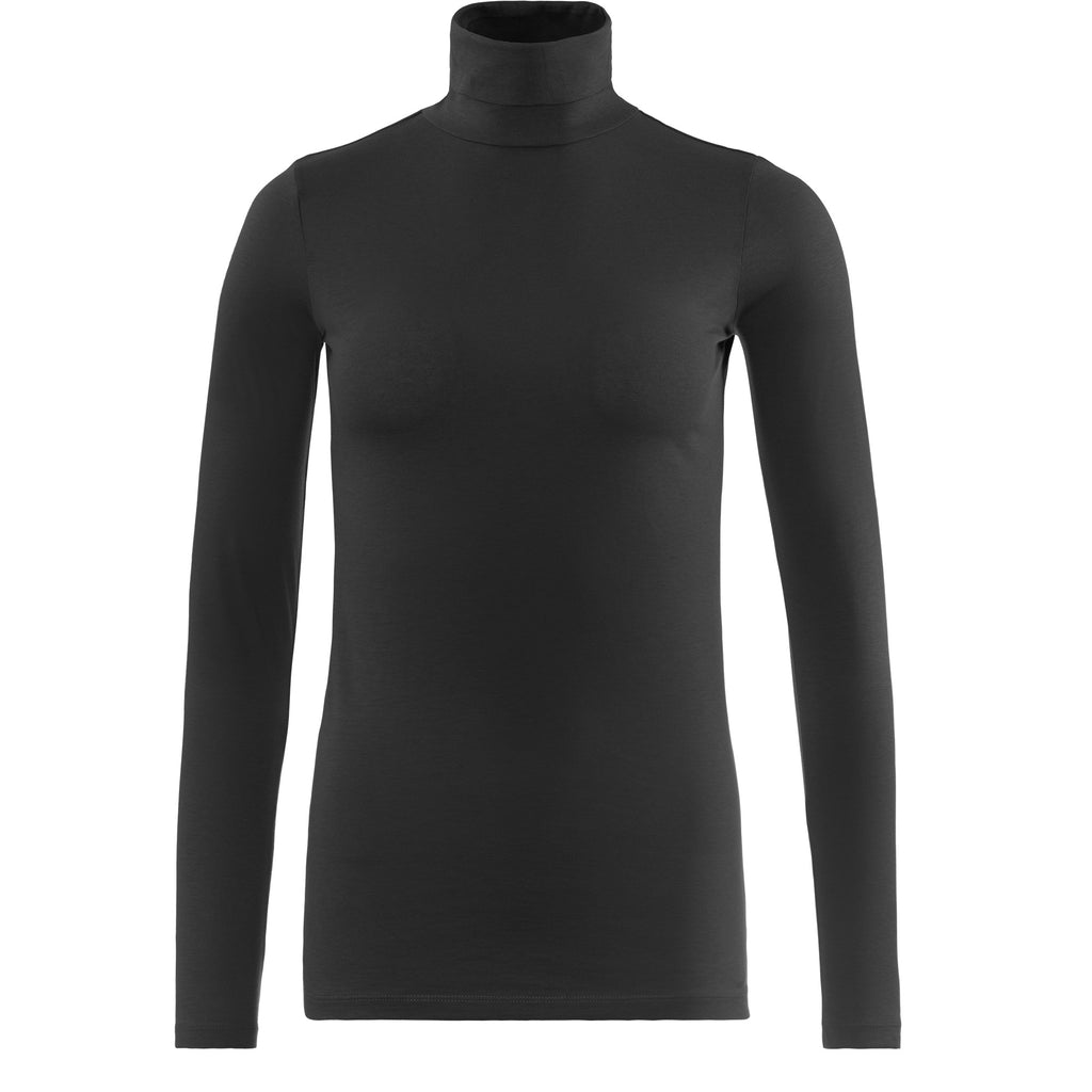 Living Crafts Rollkragenshirt Nia, Schwarz