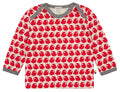 Loud+Proud Langarmshirt Vögelchen, Tomato