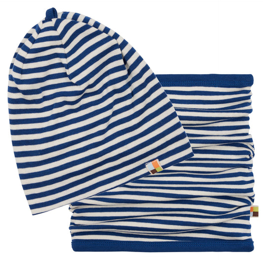 Loud+Proud Set Mütze/Schlauchschal, Ultramarine