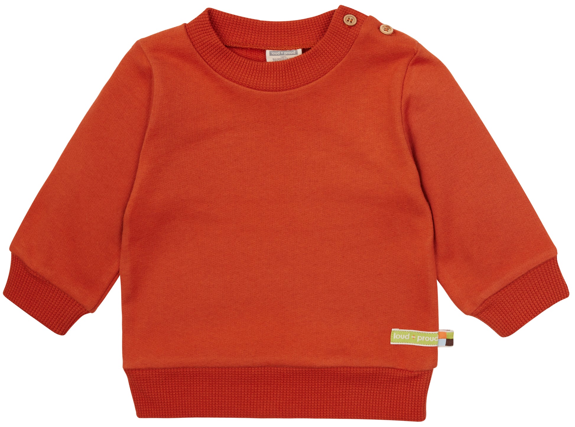 Loud+Proud Baby Sweatshirt, Terra