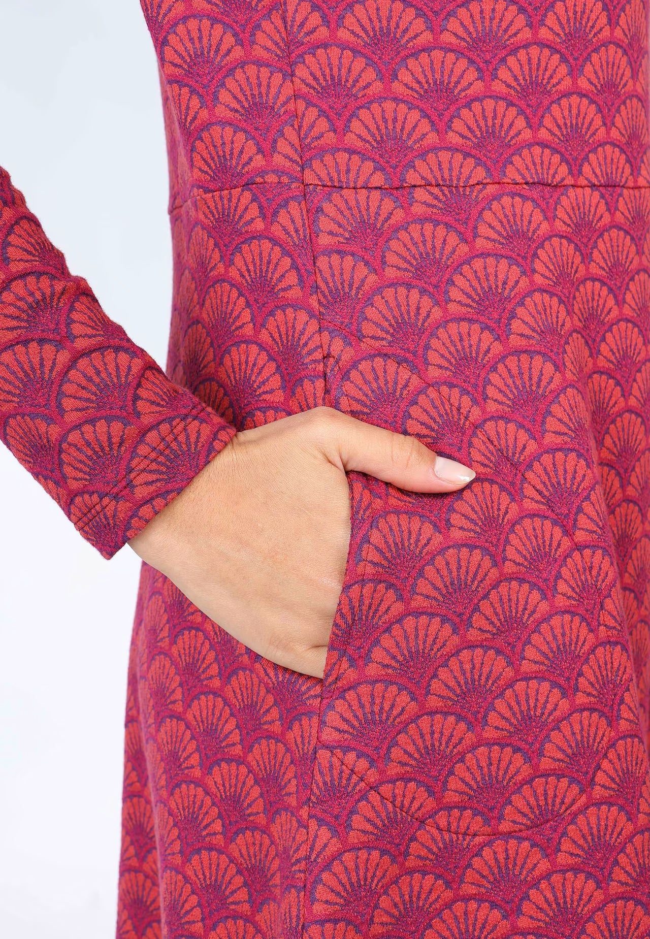 Lykka du Nord Kleid Thyri, Deep Purple