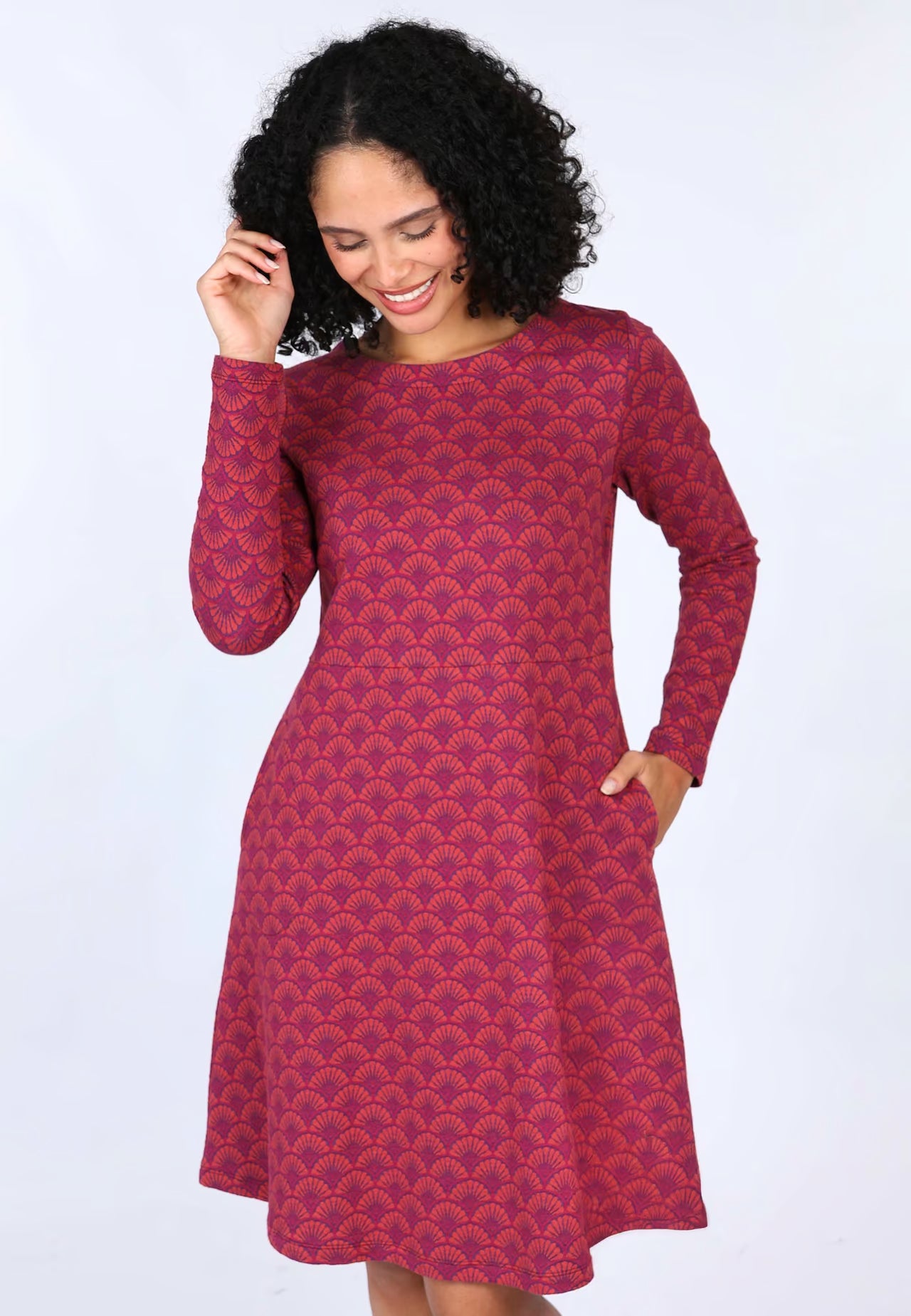 Lykka du Nord Kleid Thyri, Deep Purple