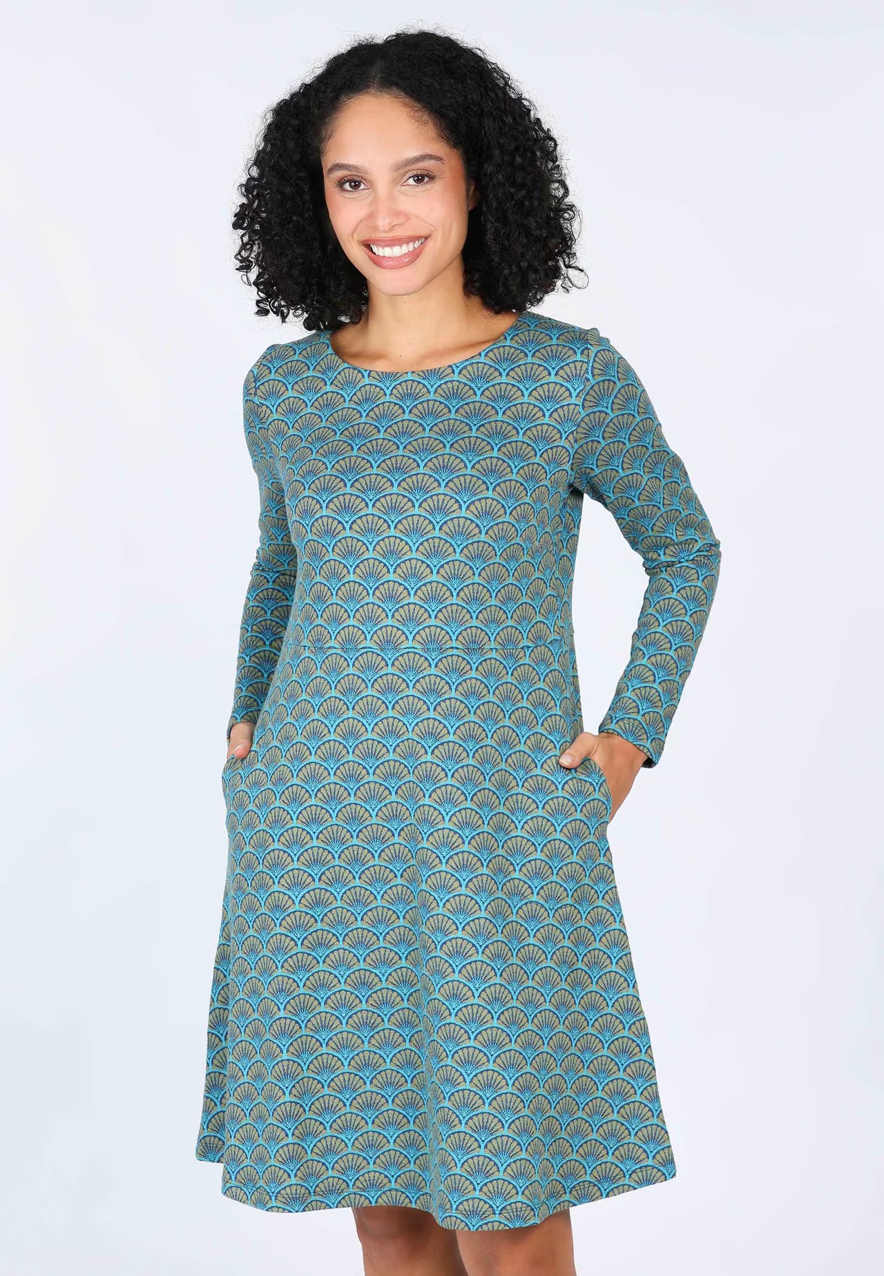 Lykka du Nord Kleid Thyri, Indigo