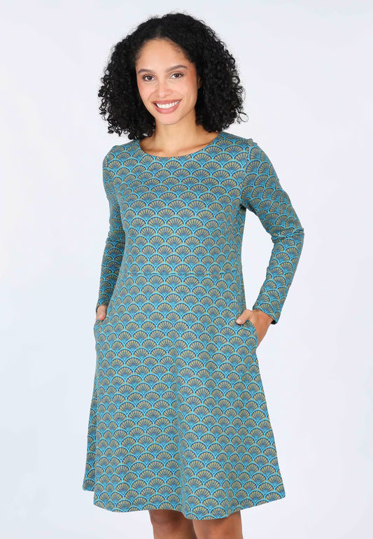 Lykka du Nord Kleid Thyri, Indigo