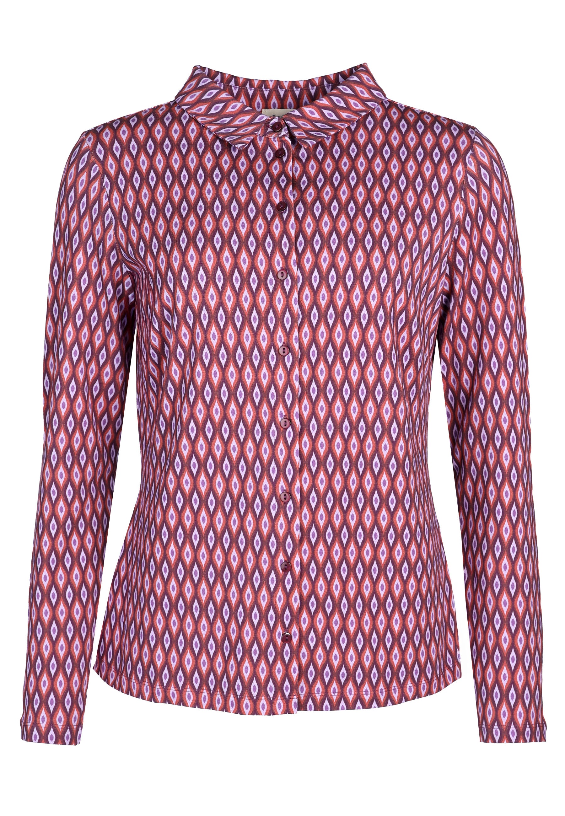 Lykka du Nord Bluse Mira, chestnut