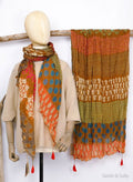 Sarah&Sally Schal Naturfarben Mix (780)