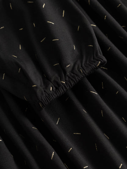 Mademoiselle Yéyé Evening Hop Dress Sticks, Schwarz