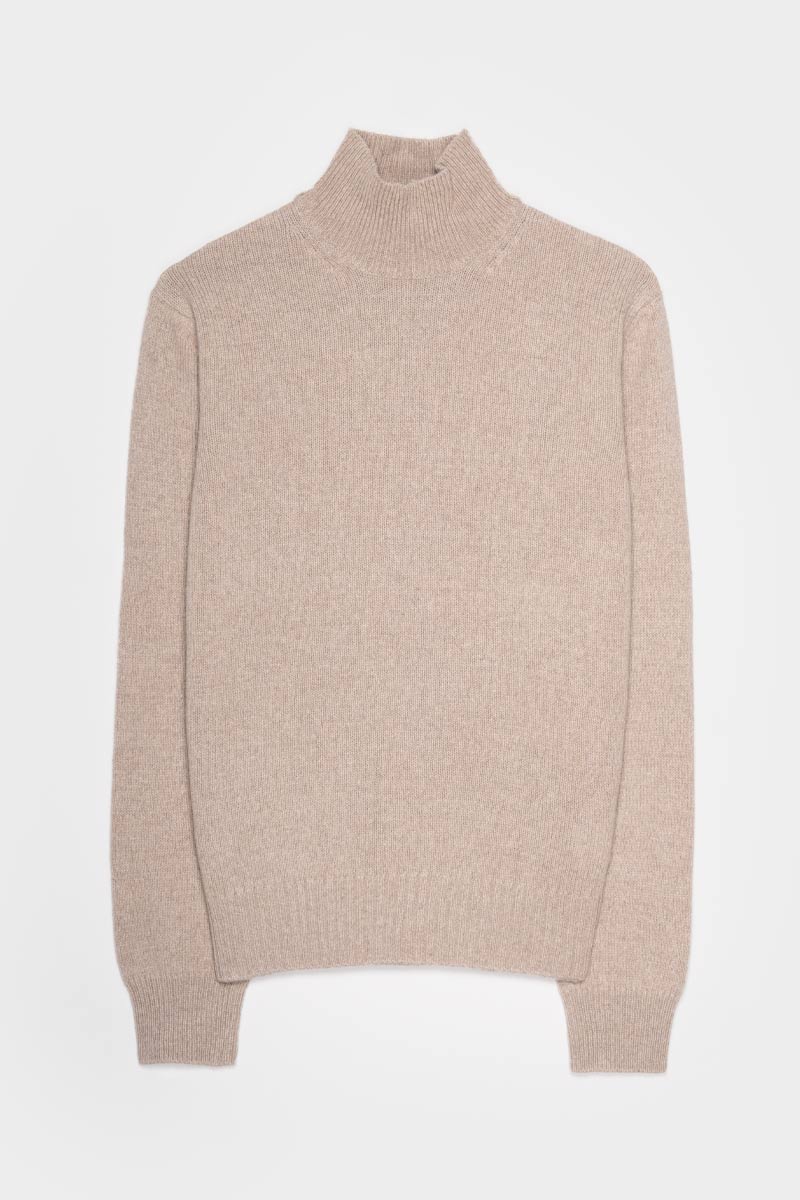 Rifo Pullover Ada, Cashmere (rec.), Beige Sabbia