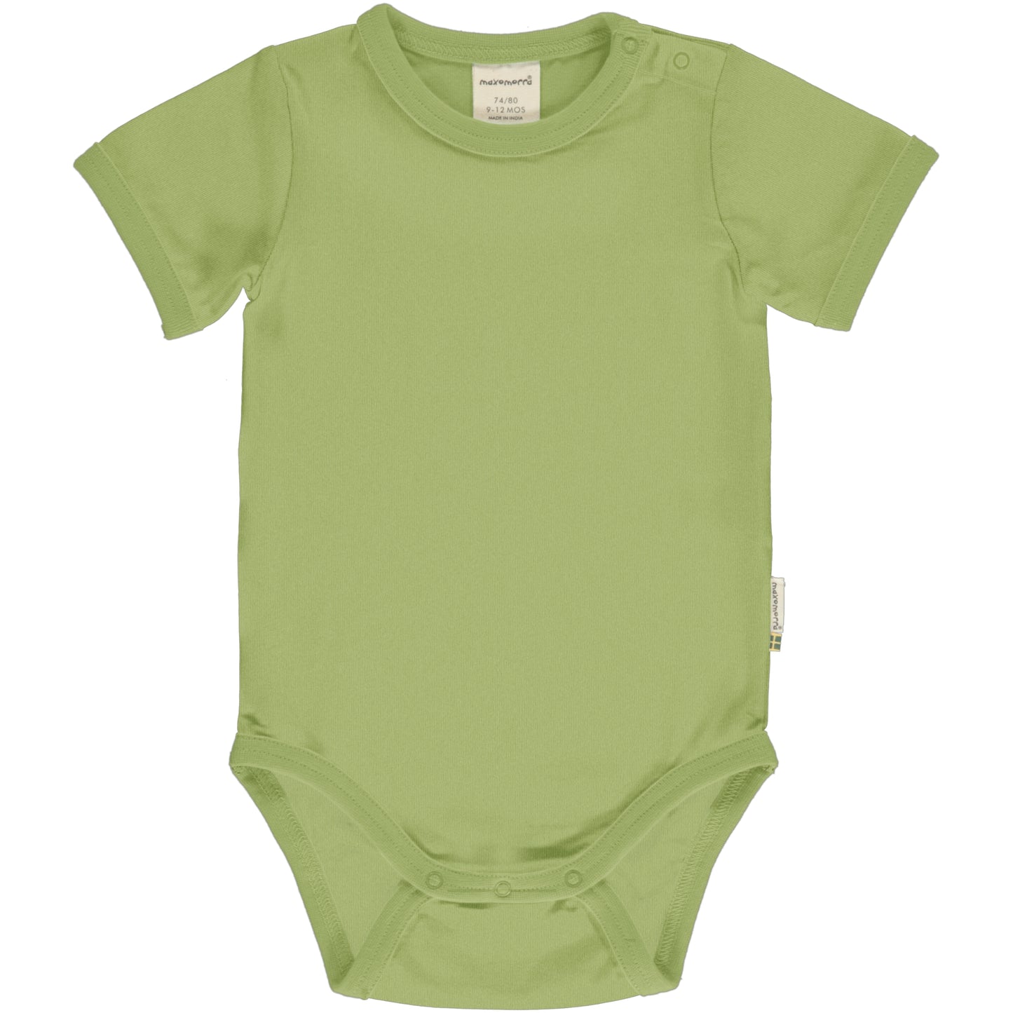 Maxomorra Body kurzarm, Pear