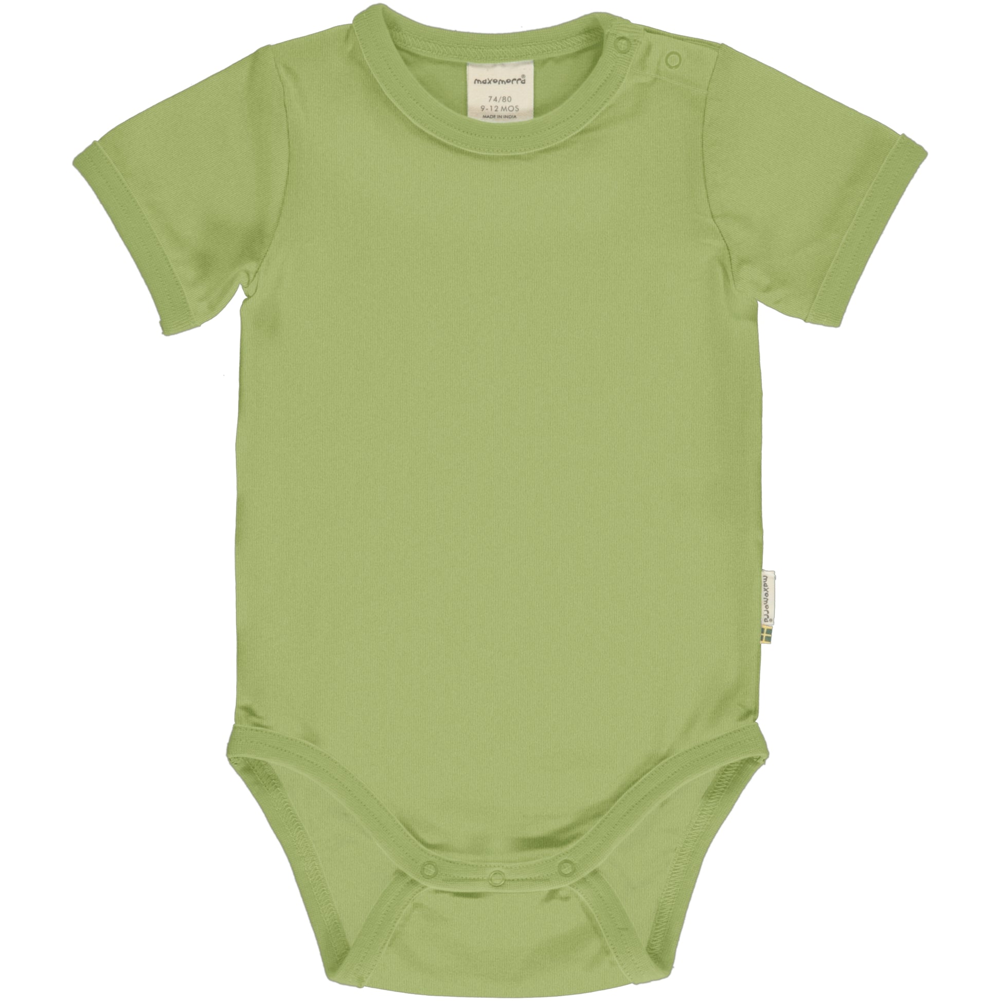 Maxomorra Body kurzarm, Pear