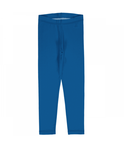 Maxomorra Leggings, solid blue