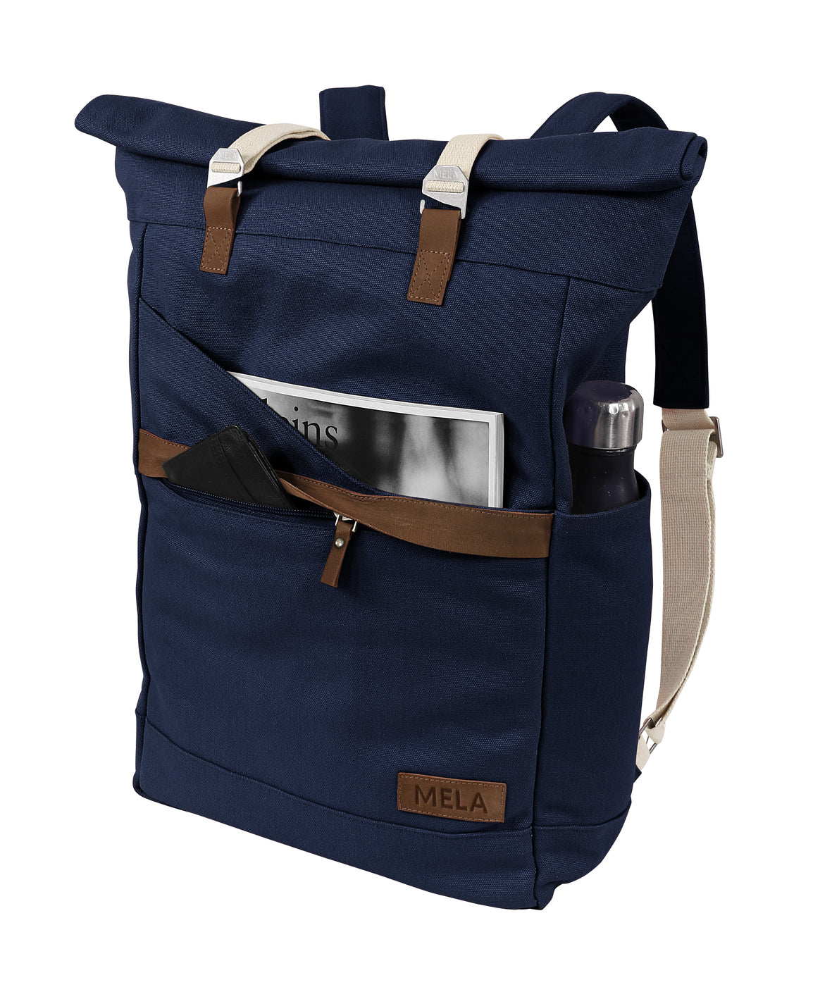 MelaWear Rucksack Ansvar I, dunkelblau