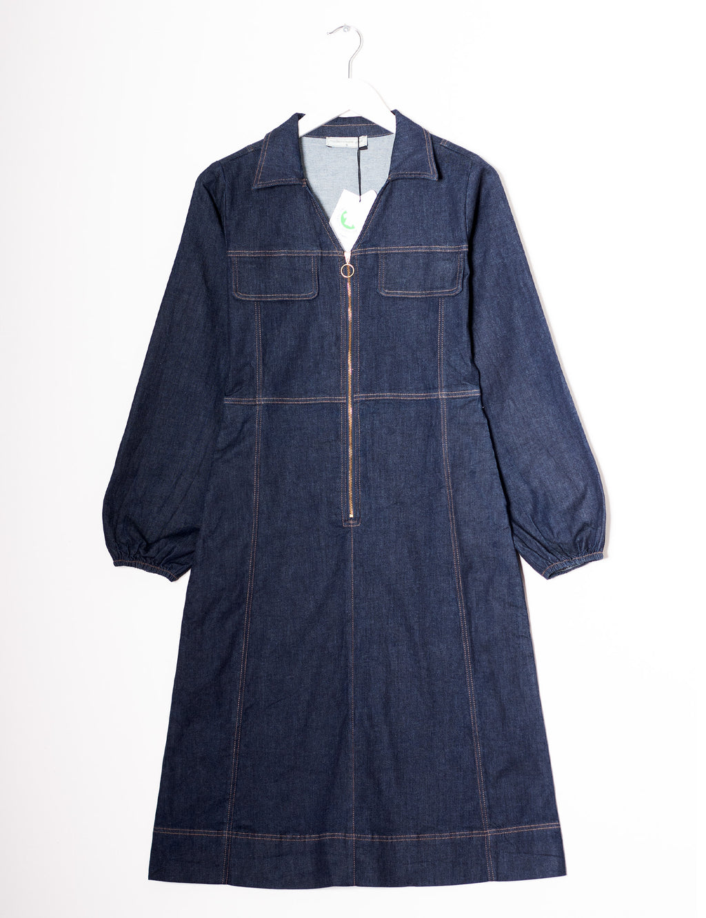 M. Yéyé Metropolitan Drift Dress, Blue