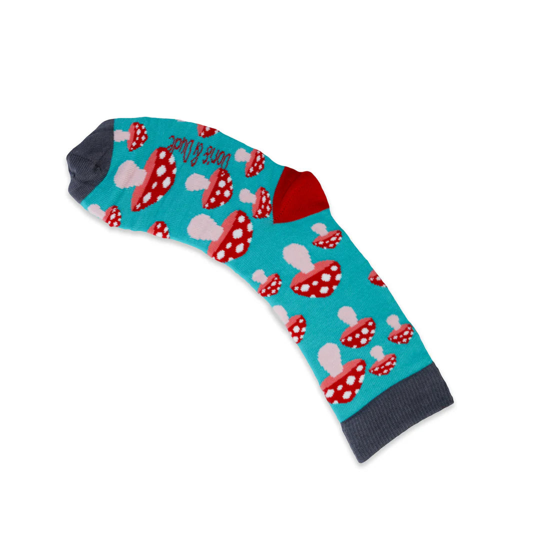 Bambus-Socken Mint Mushroom