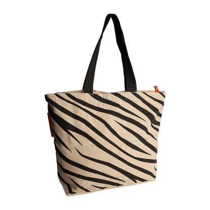 NoMorePlastic Shopper Zebra
