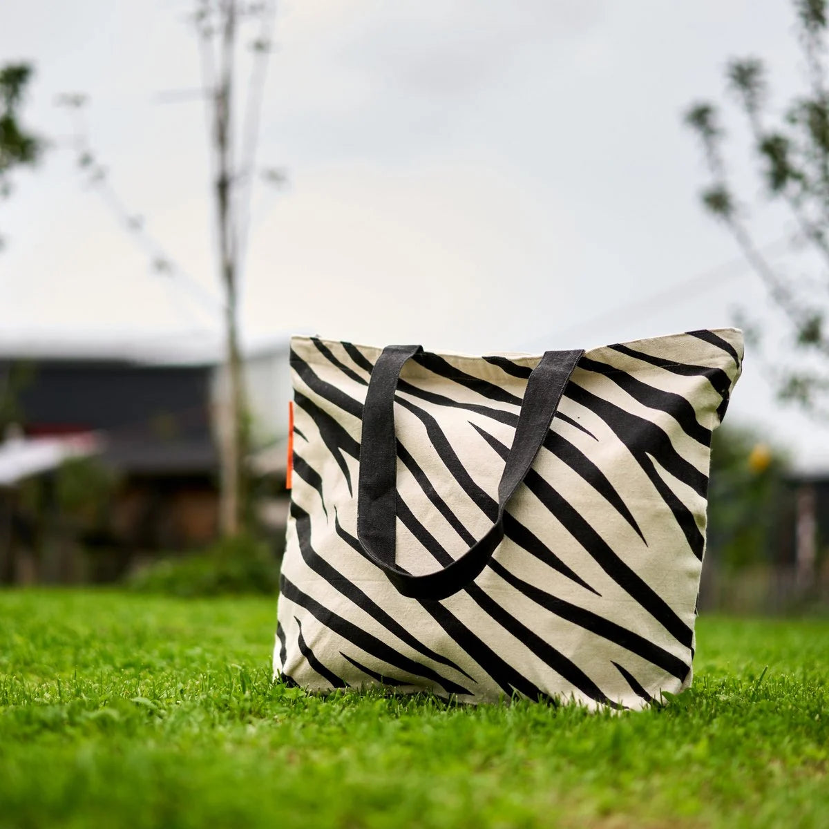 NoMorePlastic Shopper Zebra