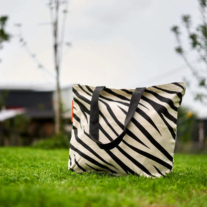 NoMorePlastic Shopper Zebra