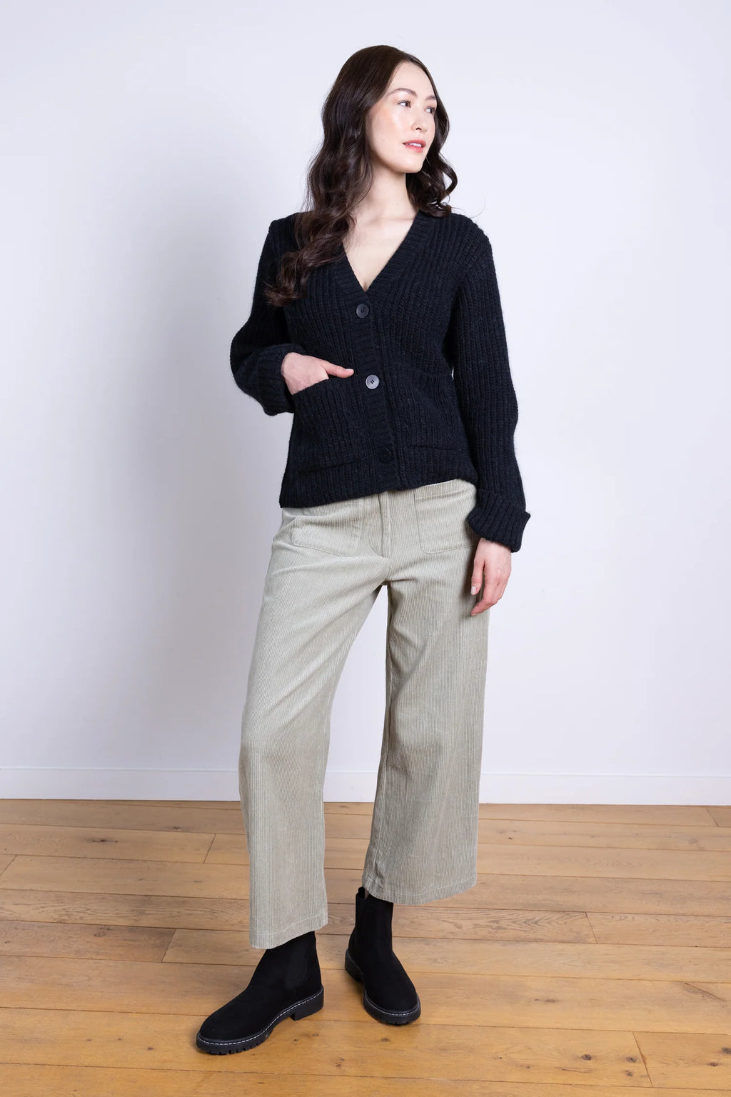 nomads Cardigan, Schwarz