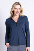 nomads Jersey-Bluse, Blau