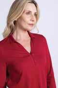 nomads Jersey-Bluse, Rot