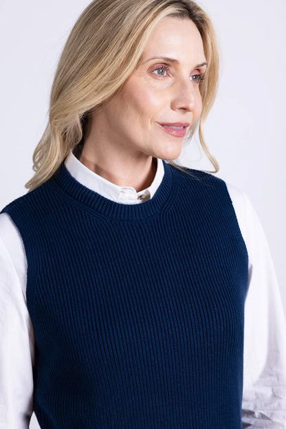 nomads Pullunder, dunkelblau