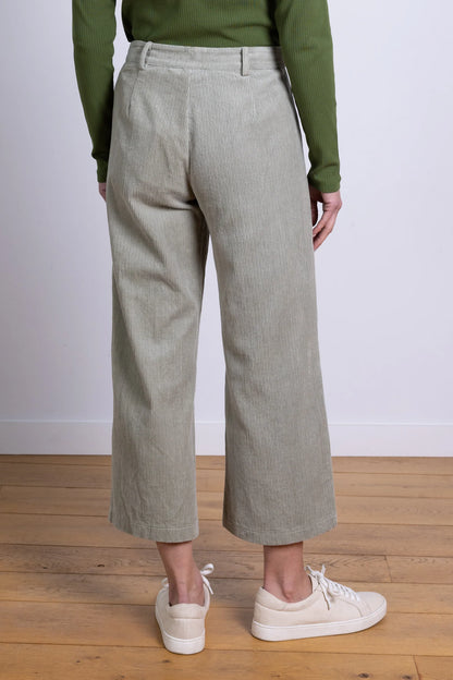nomads Cordhose cropped, Ecru