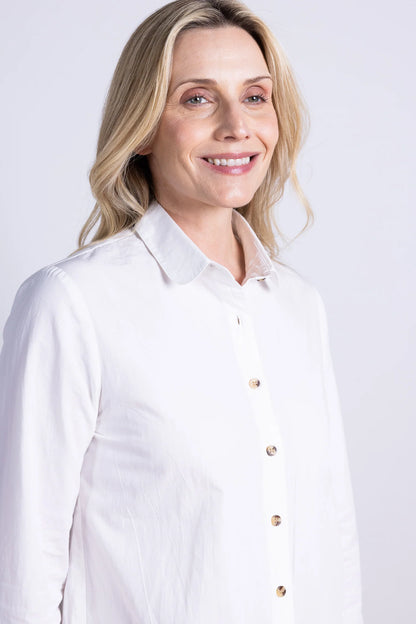 nomads Long-Bluse, Weiß