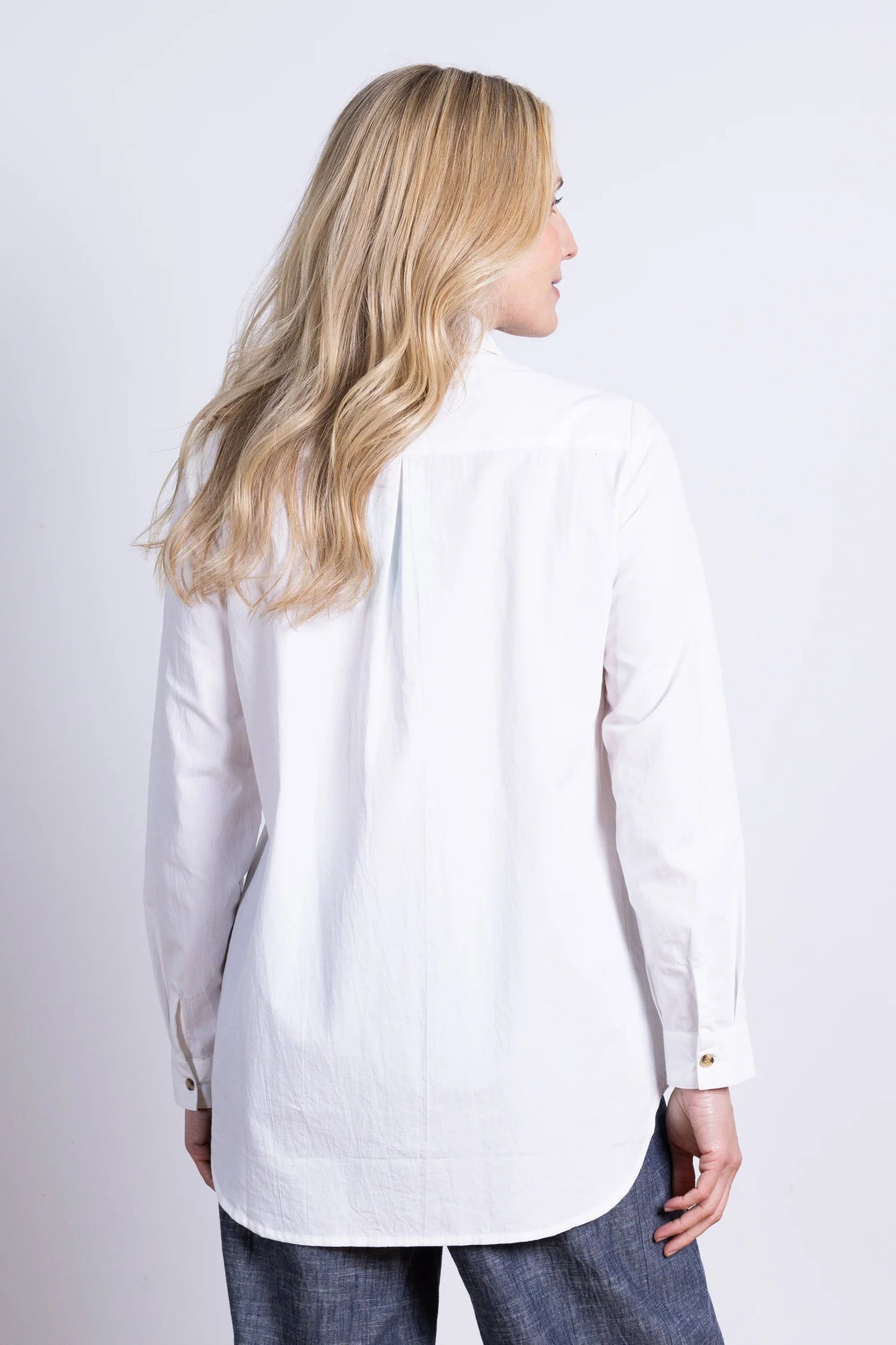 nomads Long-Bluse, Weiß