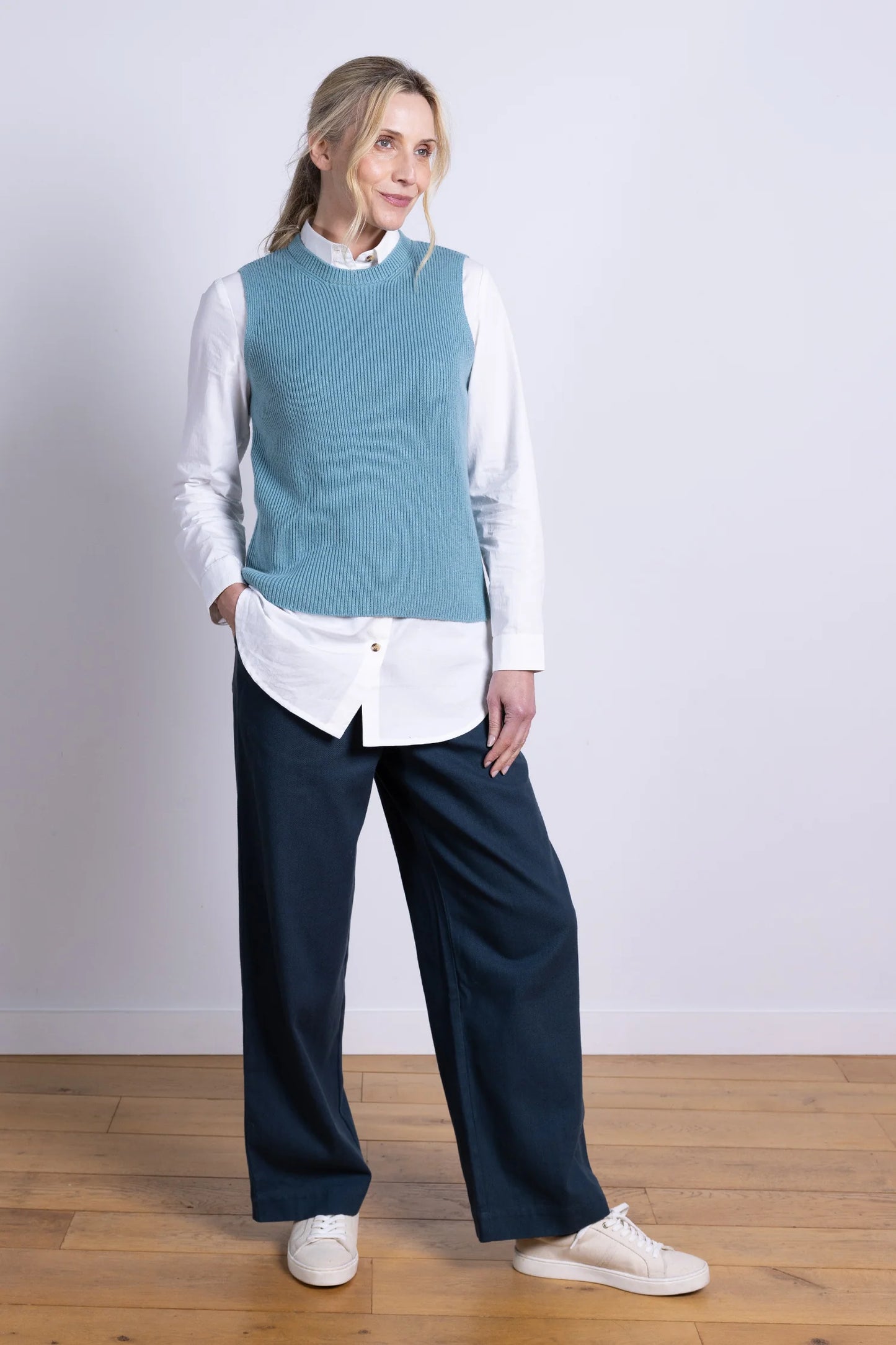 nomads Long-Bluse, Weiß