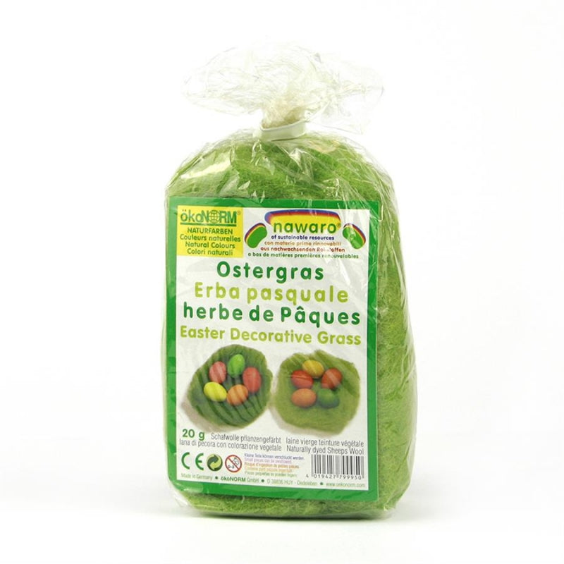 ökoNORM Ostergras nawaro, pflanzengefärbte Wolle