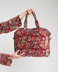 Les Touristes Weekend Bag POP043, Molly Burgundy