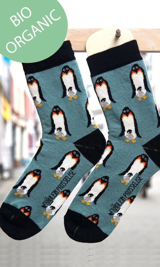 Bio Kindersocken Pinguin