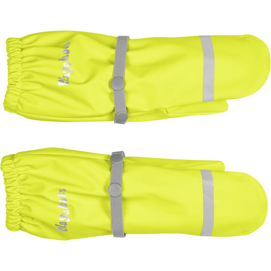 Playshoes Matschhandschuhe mit Fleecefutter, Neon-Gelb