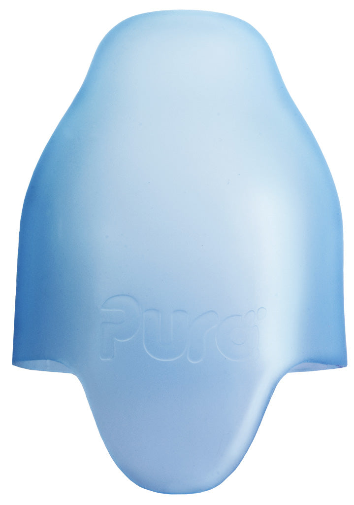 Pura kiki Edelstahl Trinklernflasche 300 ml, pink swirl