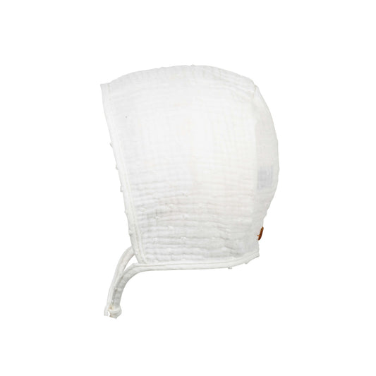 PurePure Baby-Häubchen Musselin, Weiß