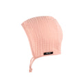 PurePure Baby-Häubchen Musselin, Coral Peach
