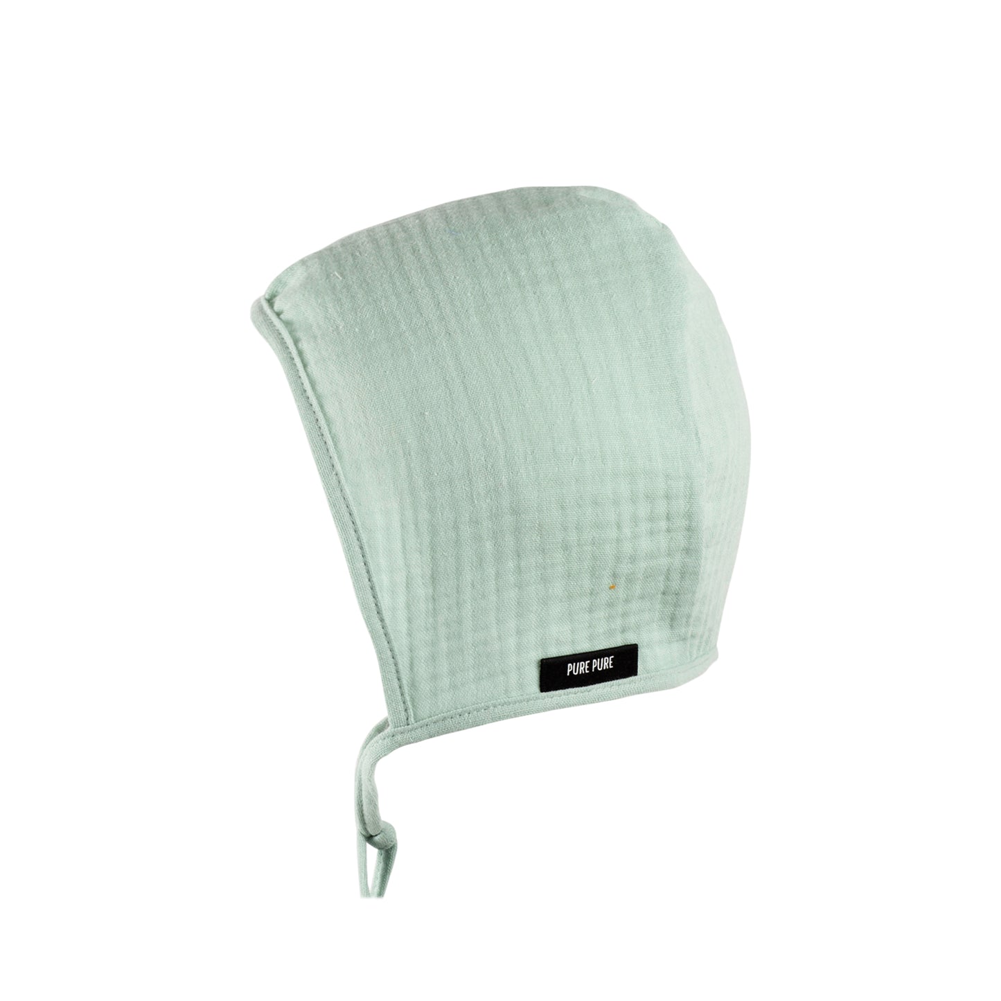 PurePure Baby-Häubchen Musselin, Pfefferminz