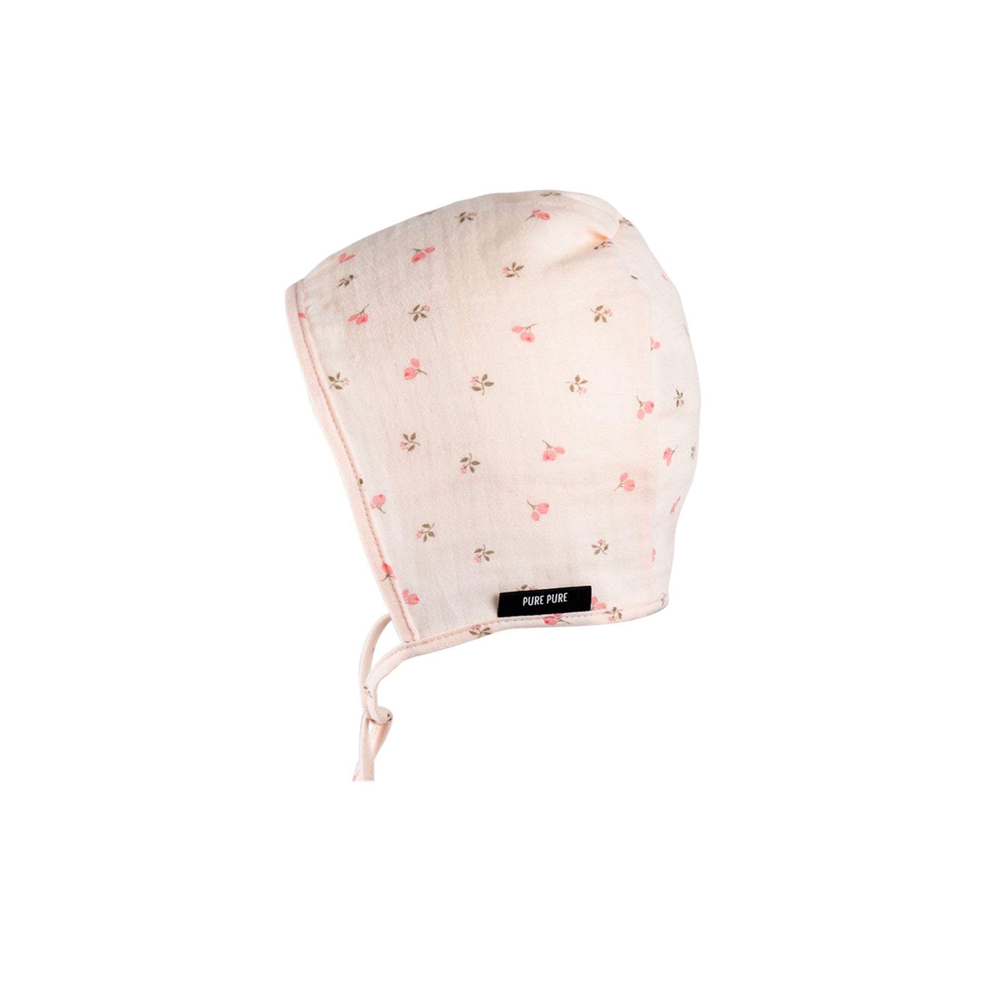 PurePure Baby-Häubchen Musselin, Peach Blush