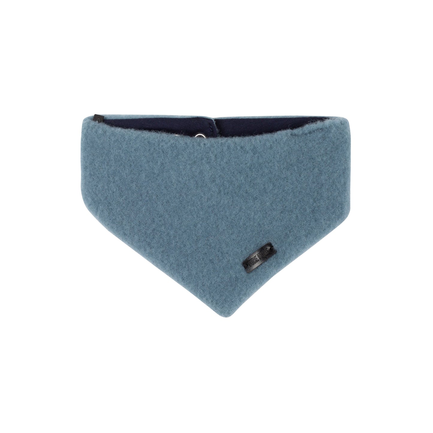 PurePure Baby-Halstuch Wollfleece, Storm Blue