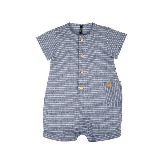 Pure Pure Baby-Jumper Leinen, marine