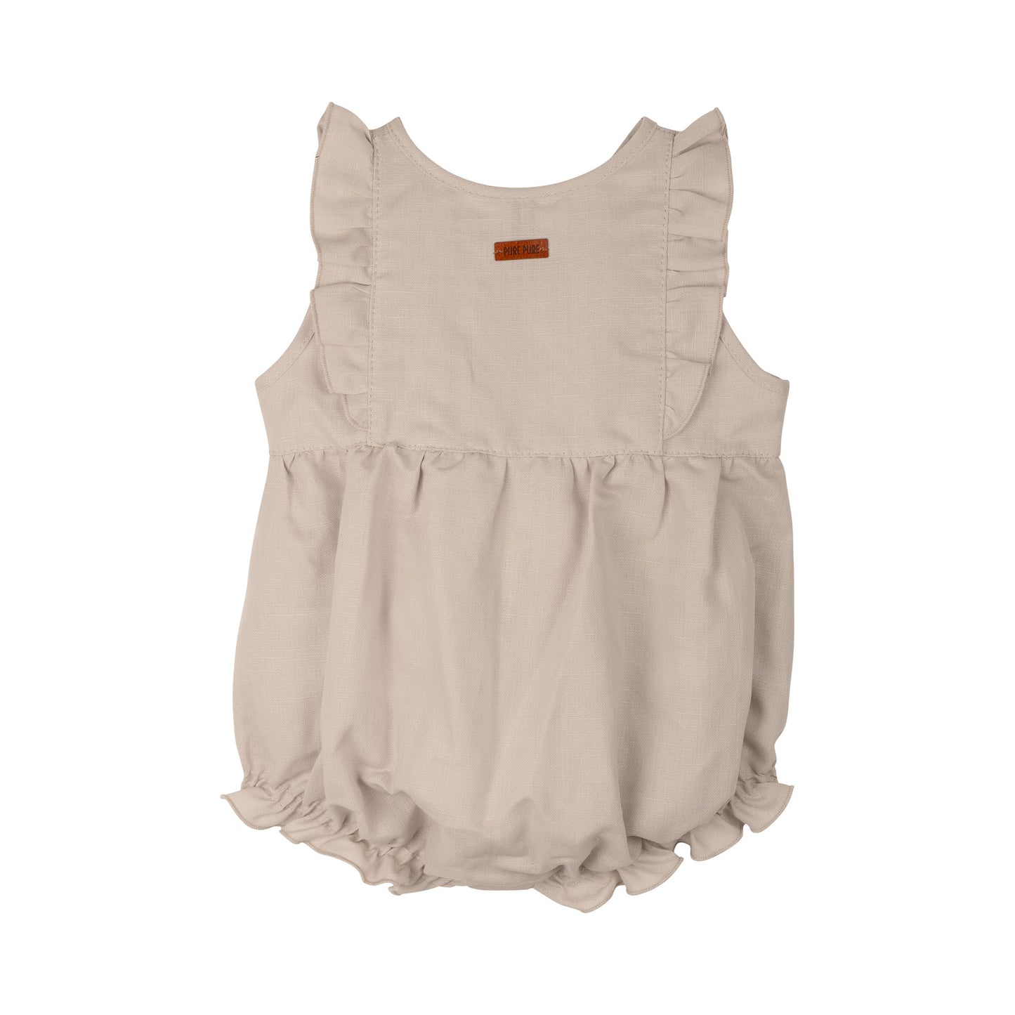 PurePure Rompersuit Leinen, natur