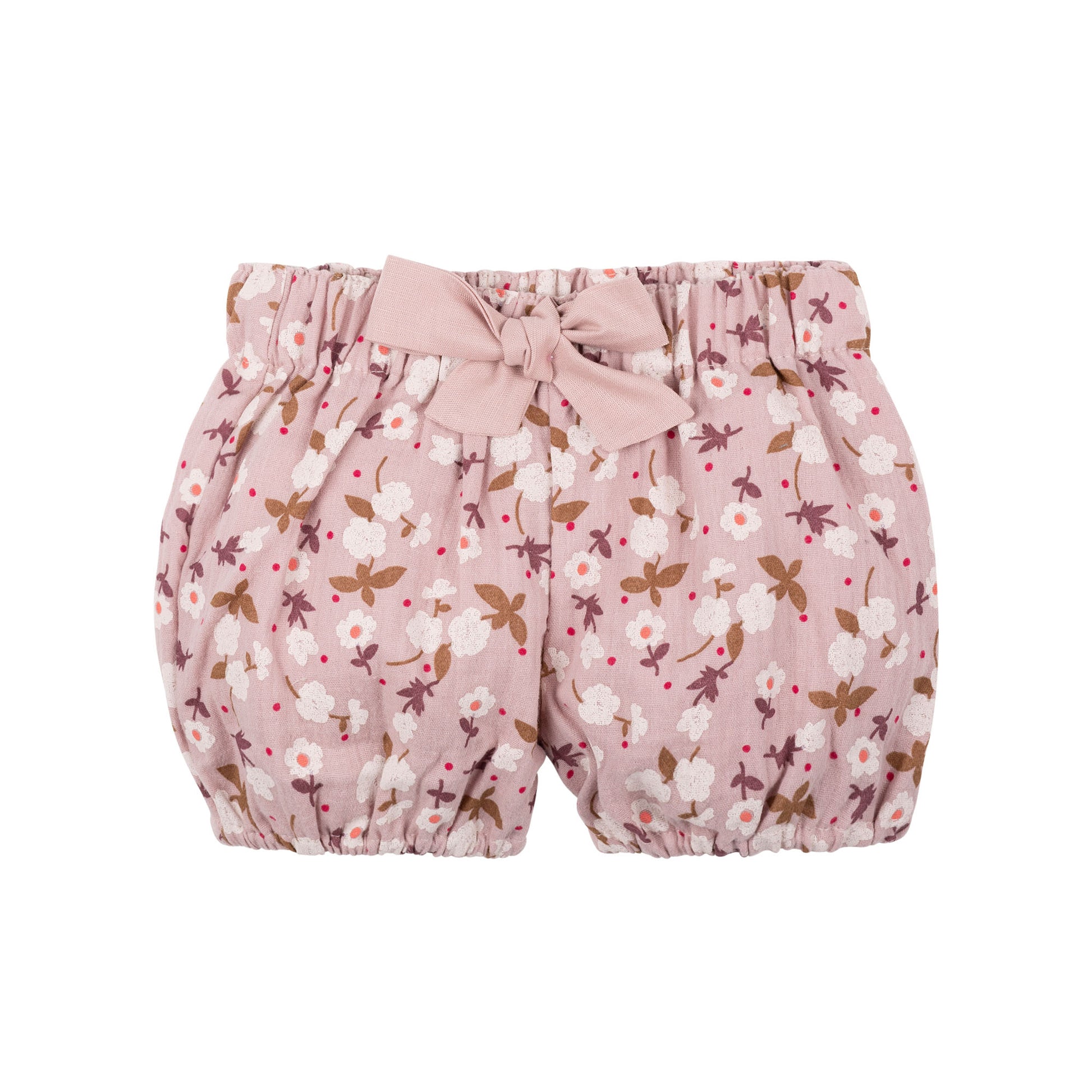 PurePure Baby Shorts Musselin, Nude/Plum