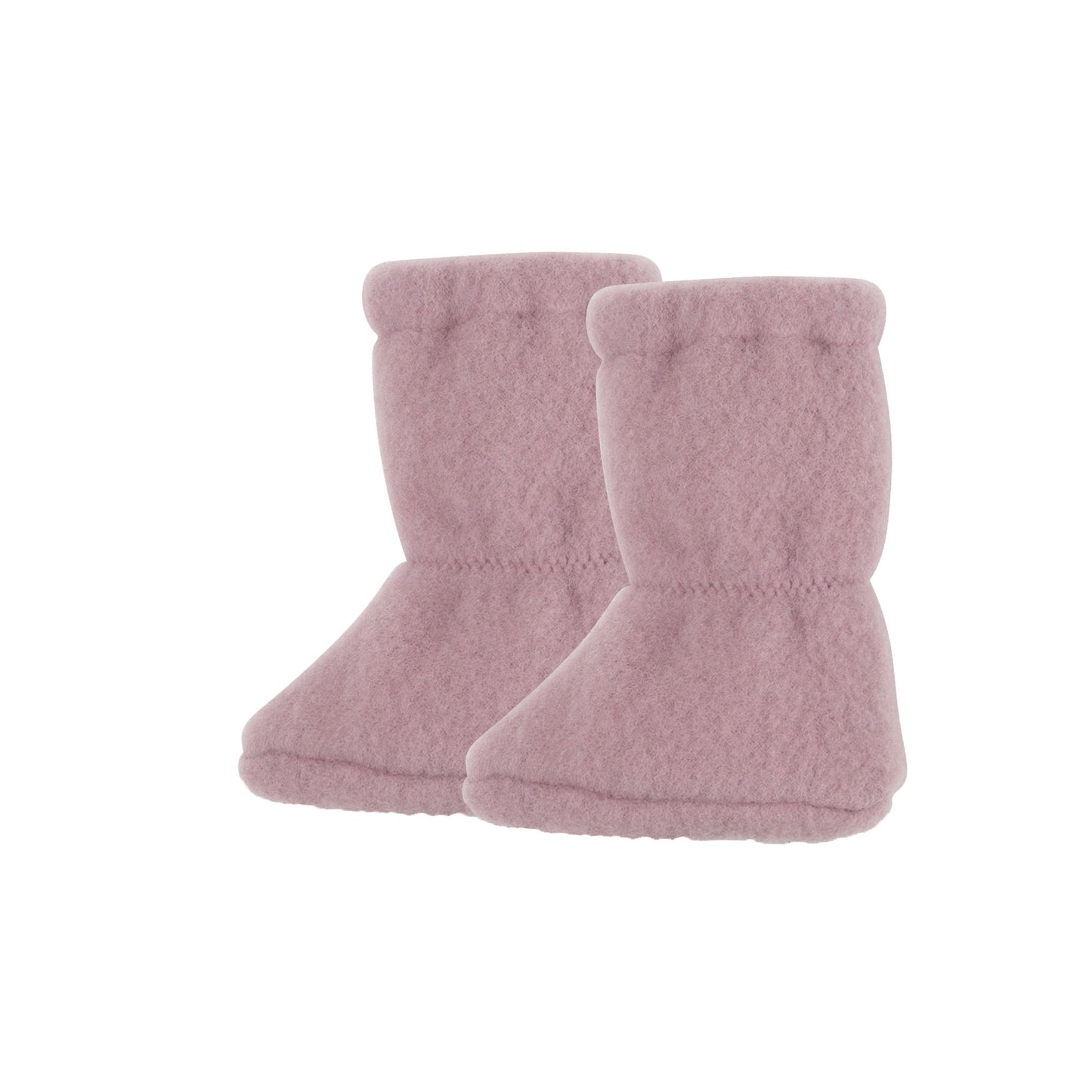 PurePure Baby-Stiefelchen Wollfleece, Mauve